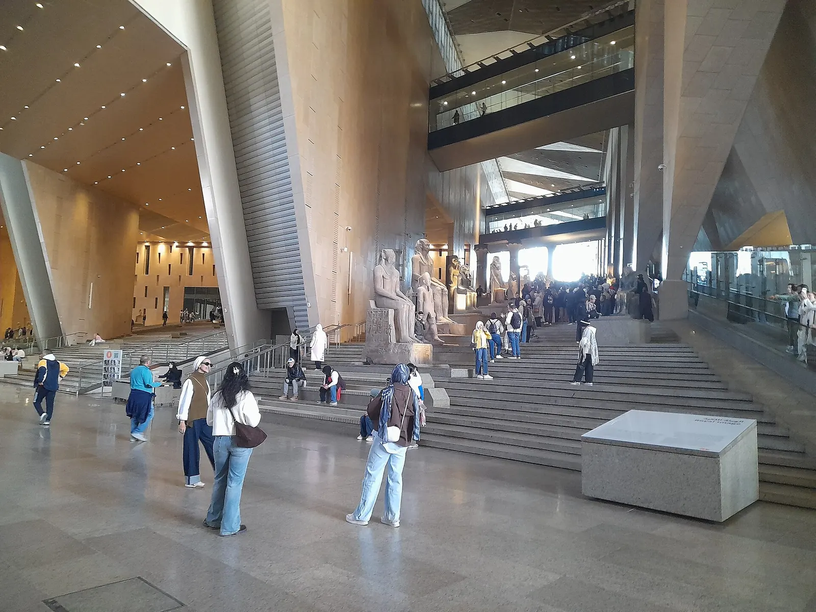 Grand Egyptian Museum exterior at Giza